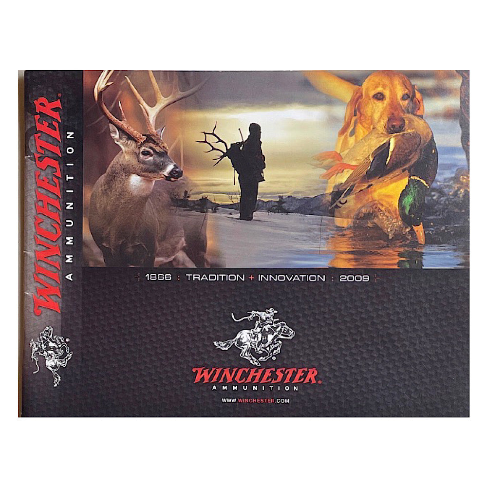 Winchester 2009 Ammunition catalog 38 pgs - Canada Brass - 