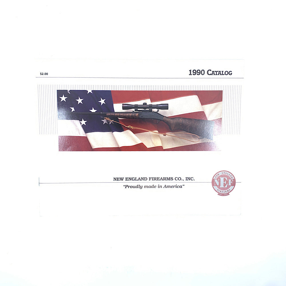 New England Firearms 1990 Catalogue 14pgs