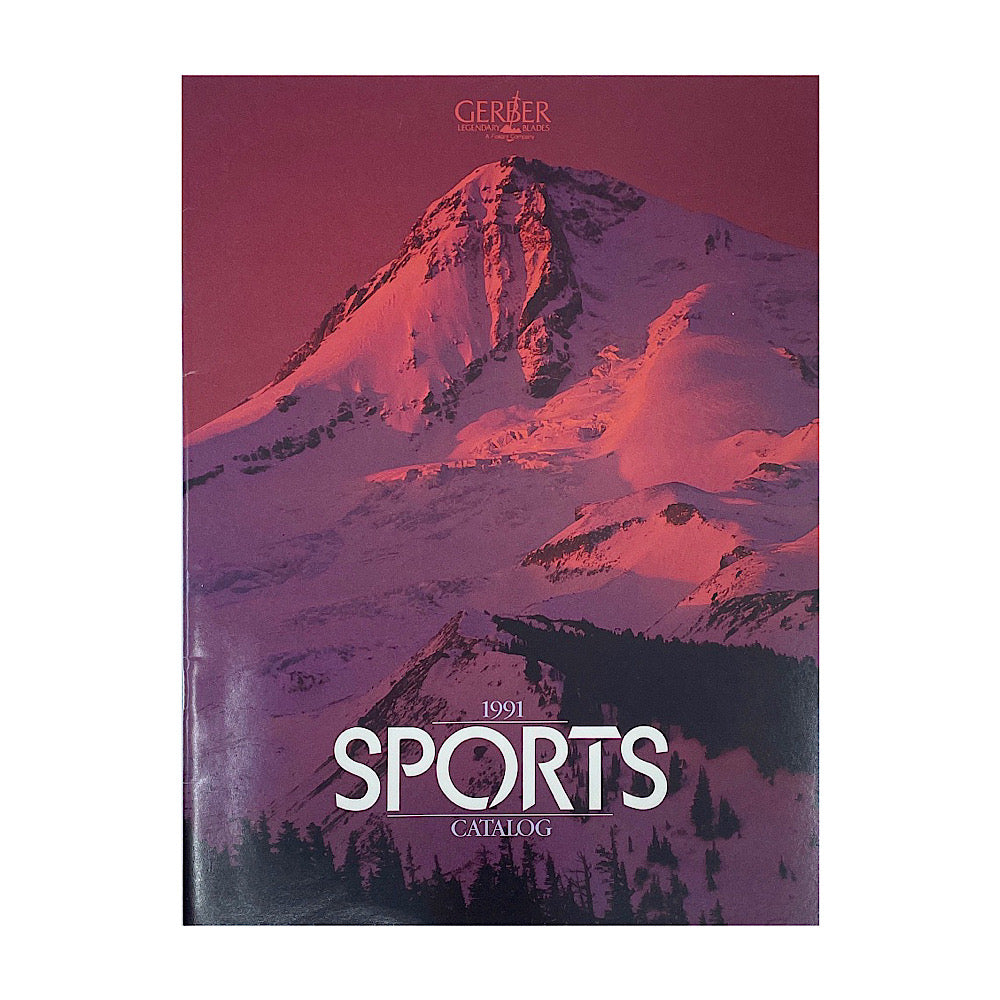 Gerber 1991 Sports Catalog 17 pgs