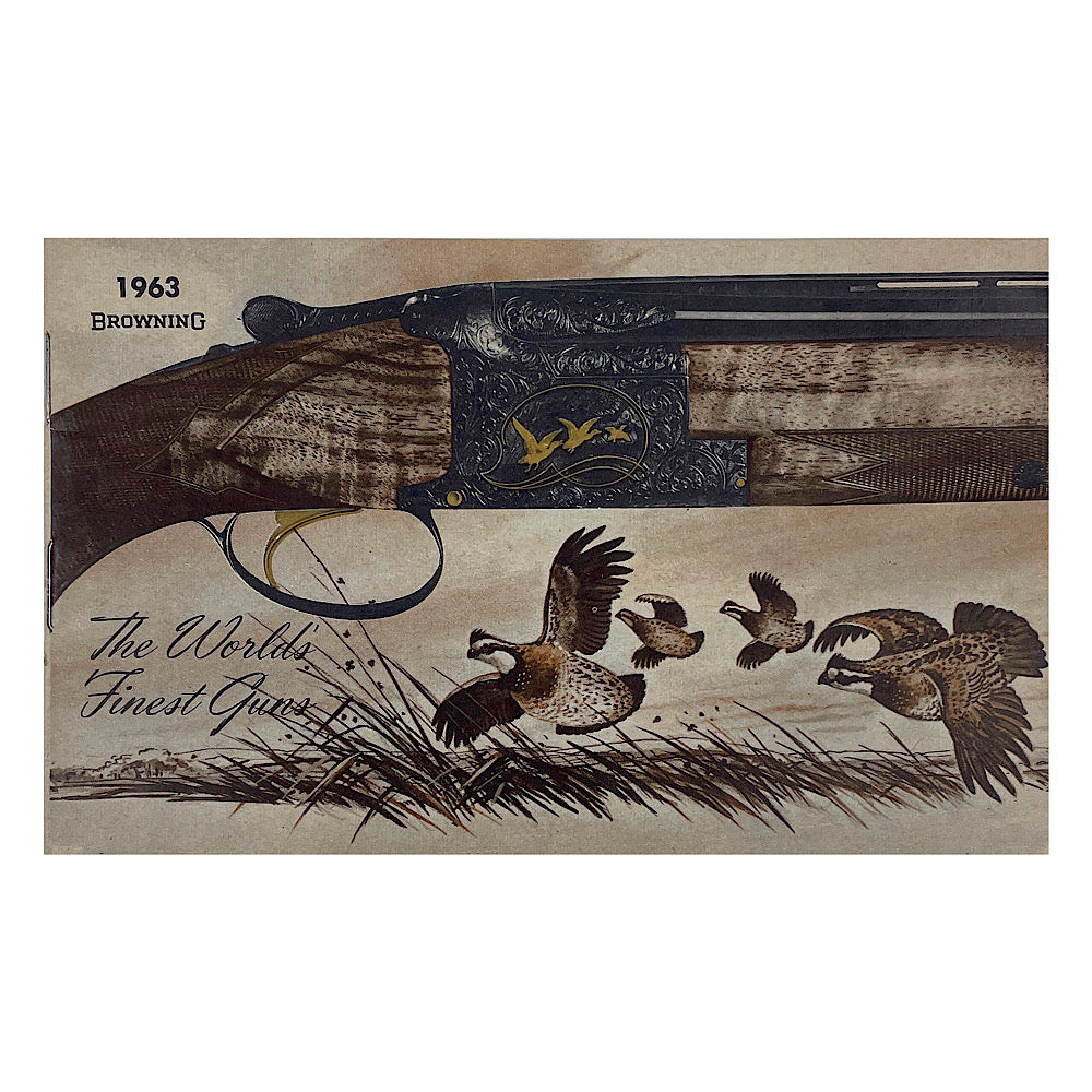 1963 Original Browning Pocket Catalogue