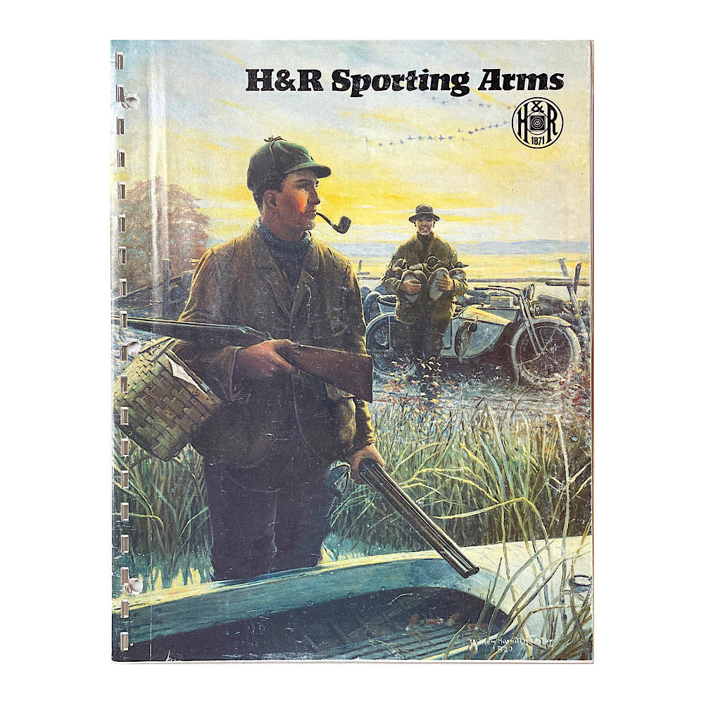 Harrington and Richardson Sporting Arms 1982 Catalogue 3 hole punched