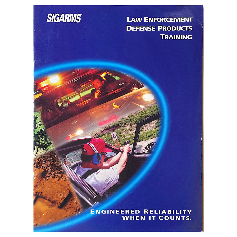 Sigarms Law Enforcement Defense Products Training 2000 - Canada Brass - 
