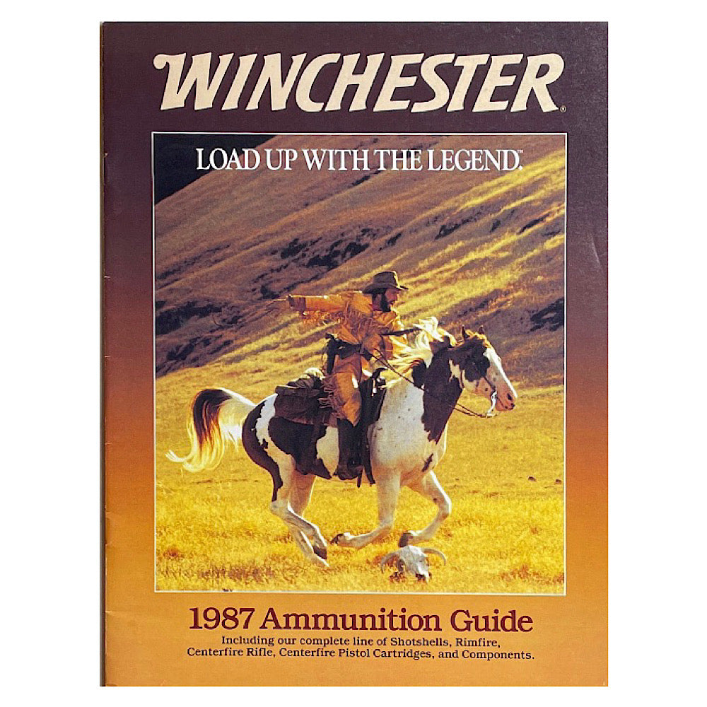 Winchester 1987 Ammunition Guide 31 pgs - Canada Brass - 