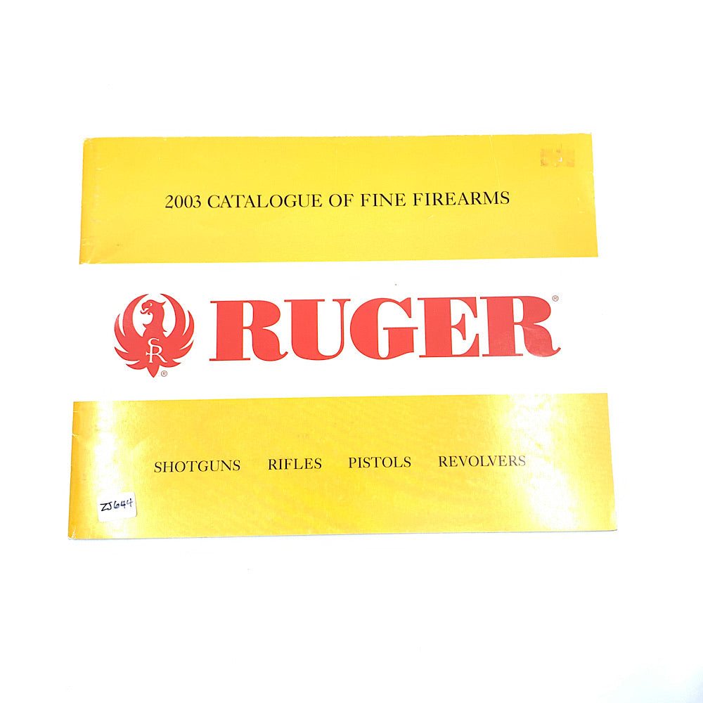 Ruger 2003 Catalogue of Fine Firearms