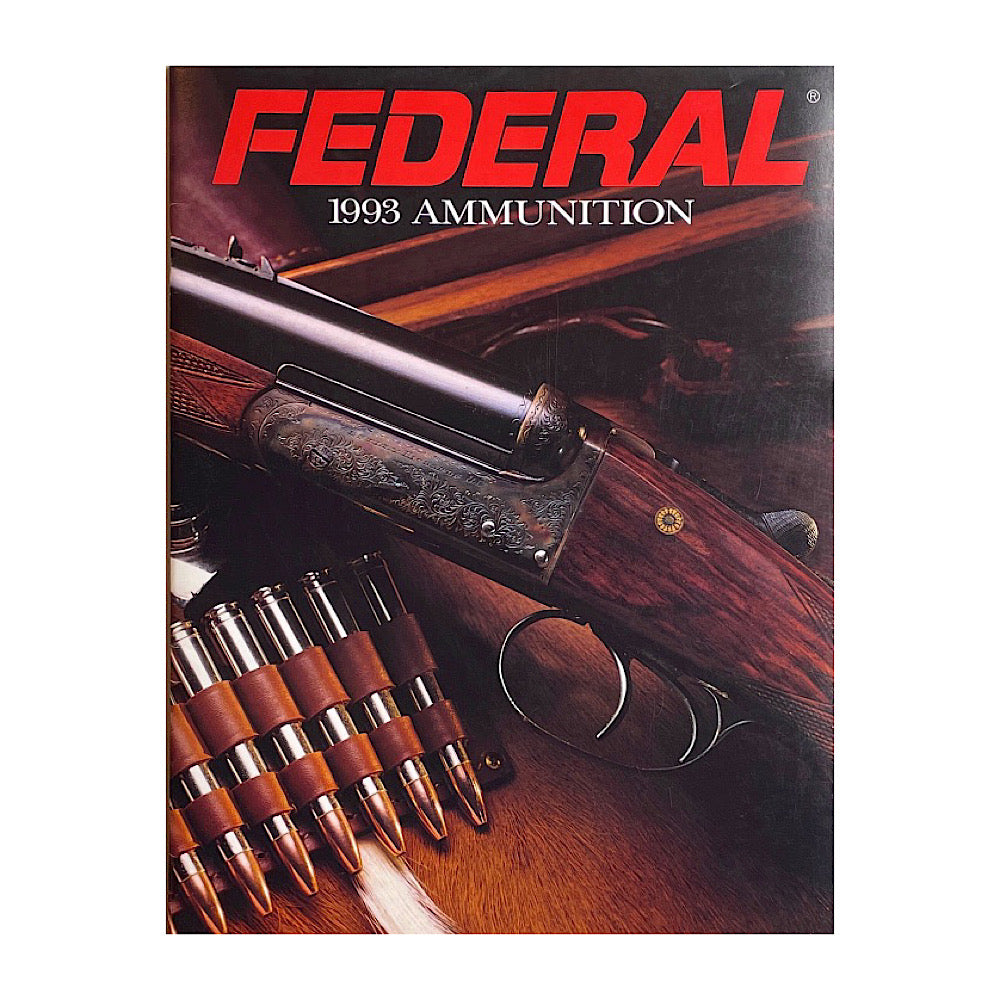 Federal 1993 Ammunition Catalog 33 pgs - Canada Brass - 