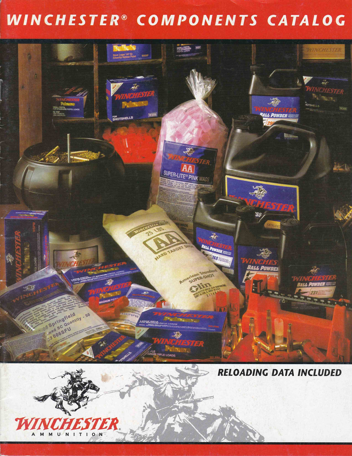 Winchester 2001 Reloading Data 35 Pgs