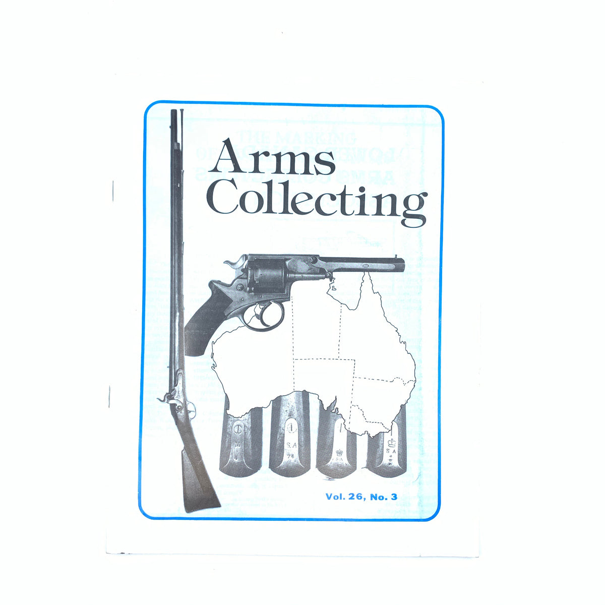 Canadiann Journal of Arms Collector 1988 Complete Vol 26 1-4