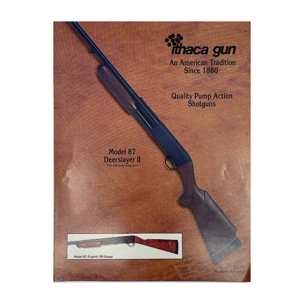 Ithaca Gun 1992 4 page Brochure