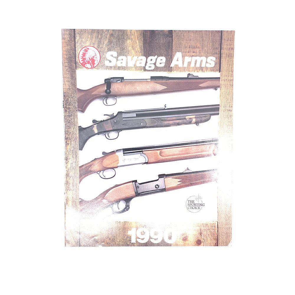 Savage Arms 1990 Catalogue