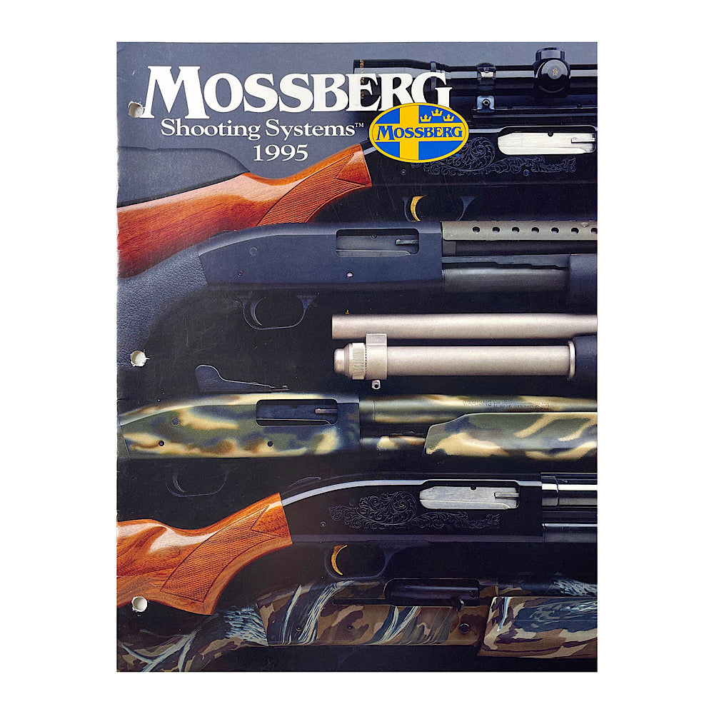 Mossberg 1995 Catalogue 3 Hole Punch Canada Brass