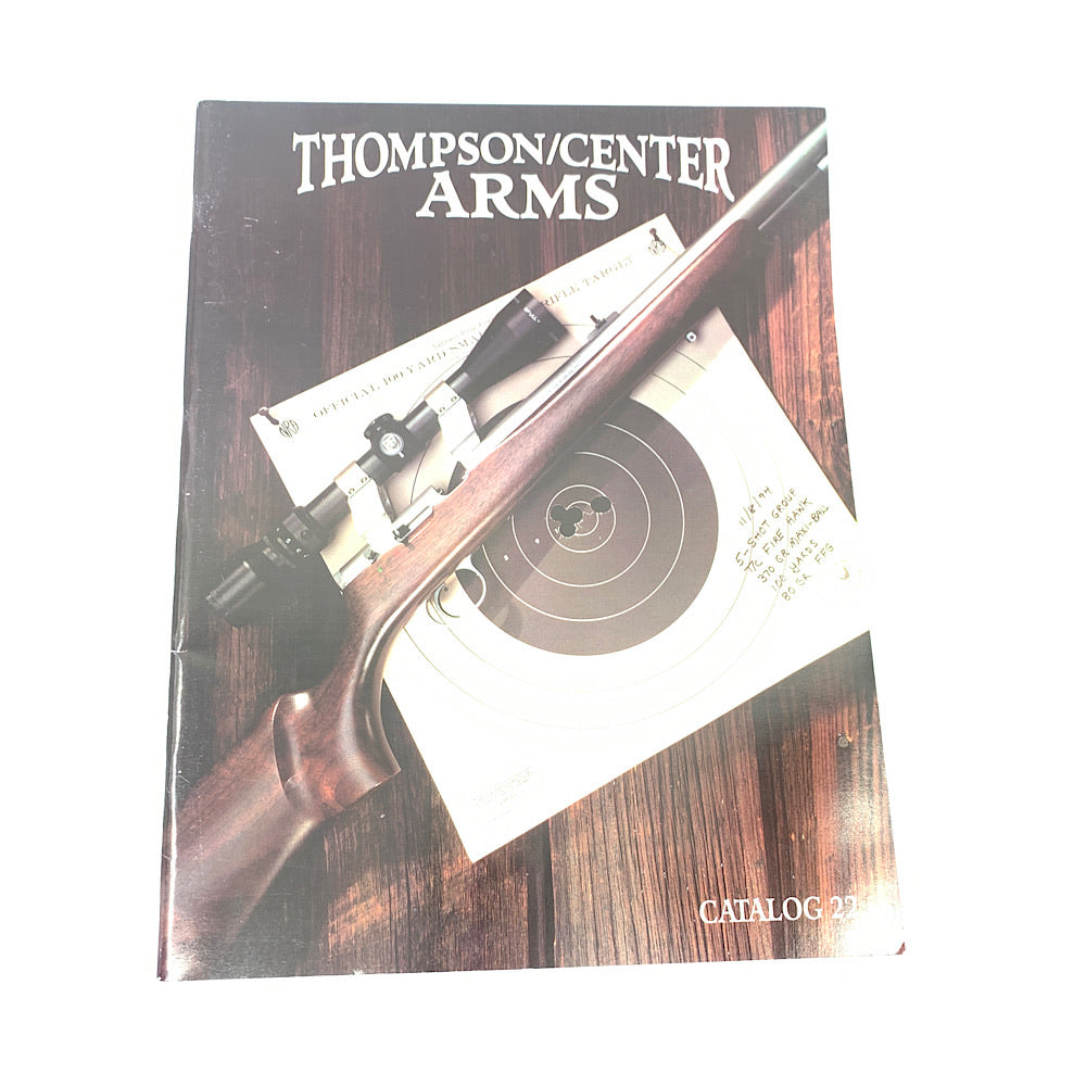 Thompson Center Arms Catalog # 22