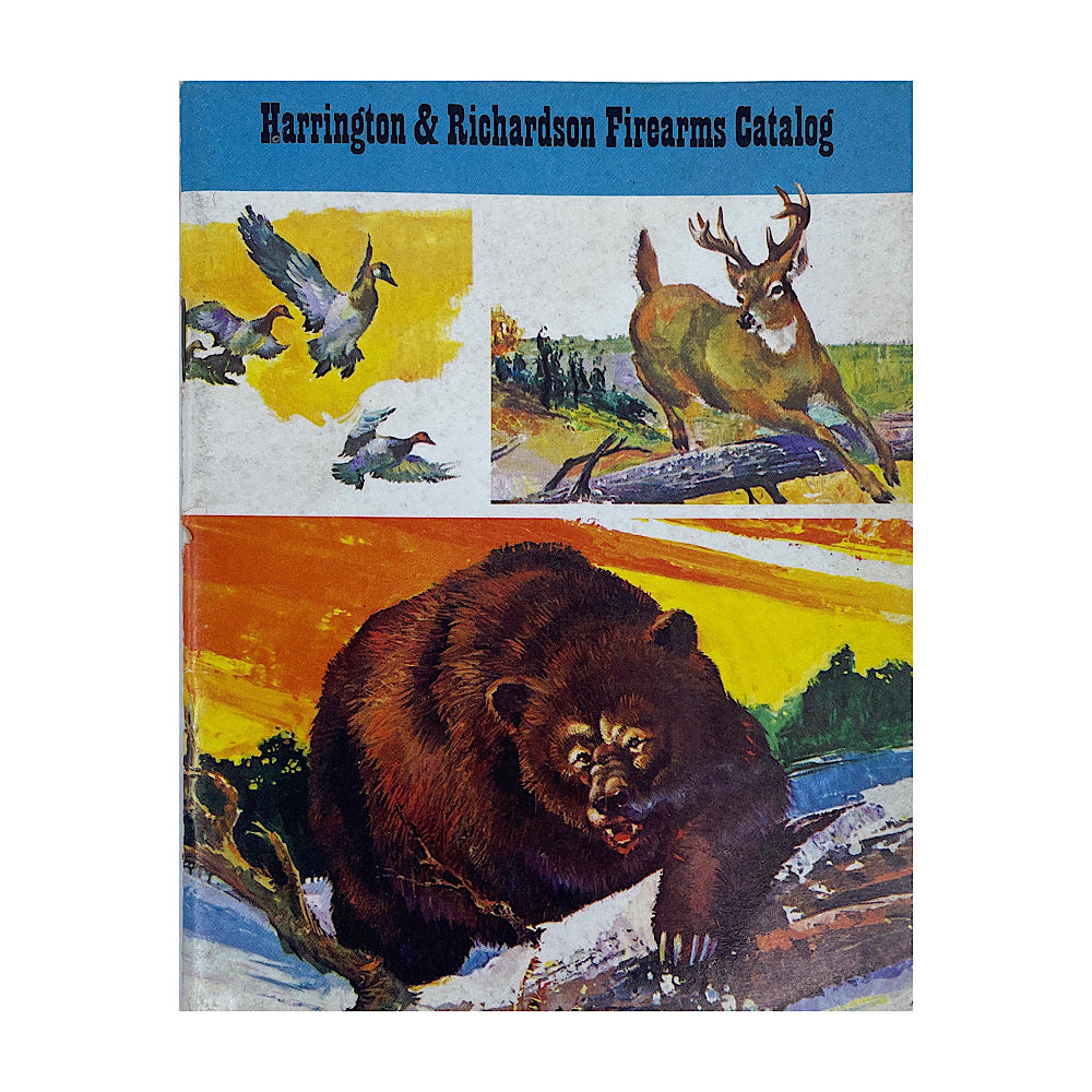 1969 Original Harrington & Richardson Firearms Pocket Catalogue - Canada Brass - 