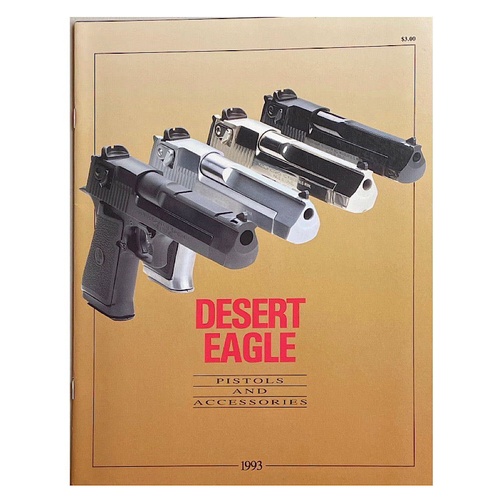 Desert Eagle 1993 Catalog Pistols and Accessories 20 pgs - Canada Brass - 