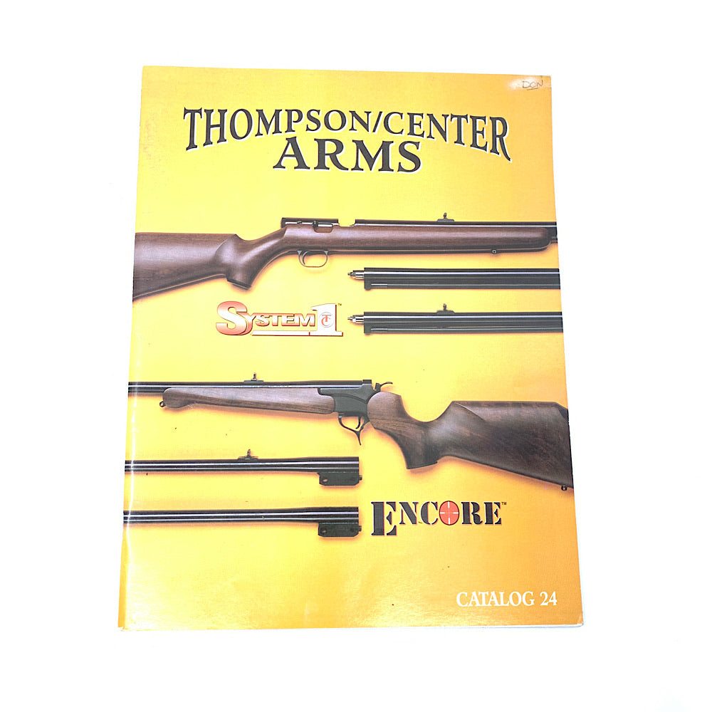 Thompson Center Arms Catalog # 24 Small Writing