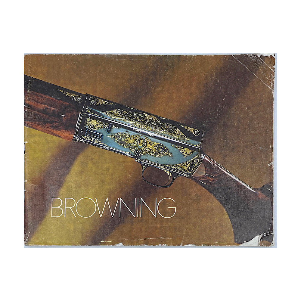 Browning 1971 Firearms and accessory catalogues small tear on front cover