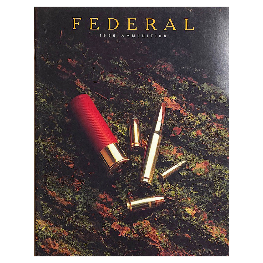 Federal 1996 Ammunition Catalog 39 pgs - Canada Brass - 
