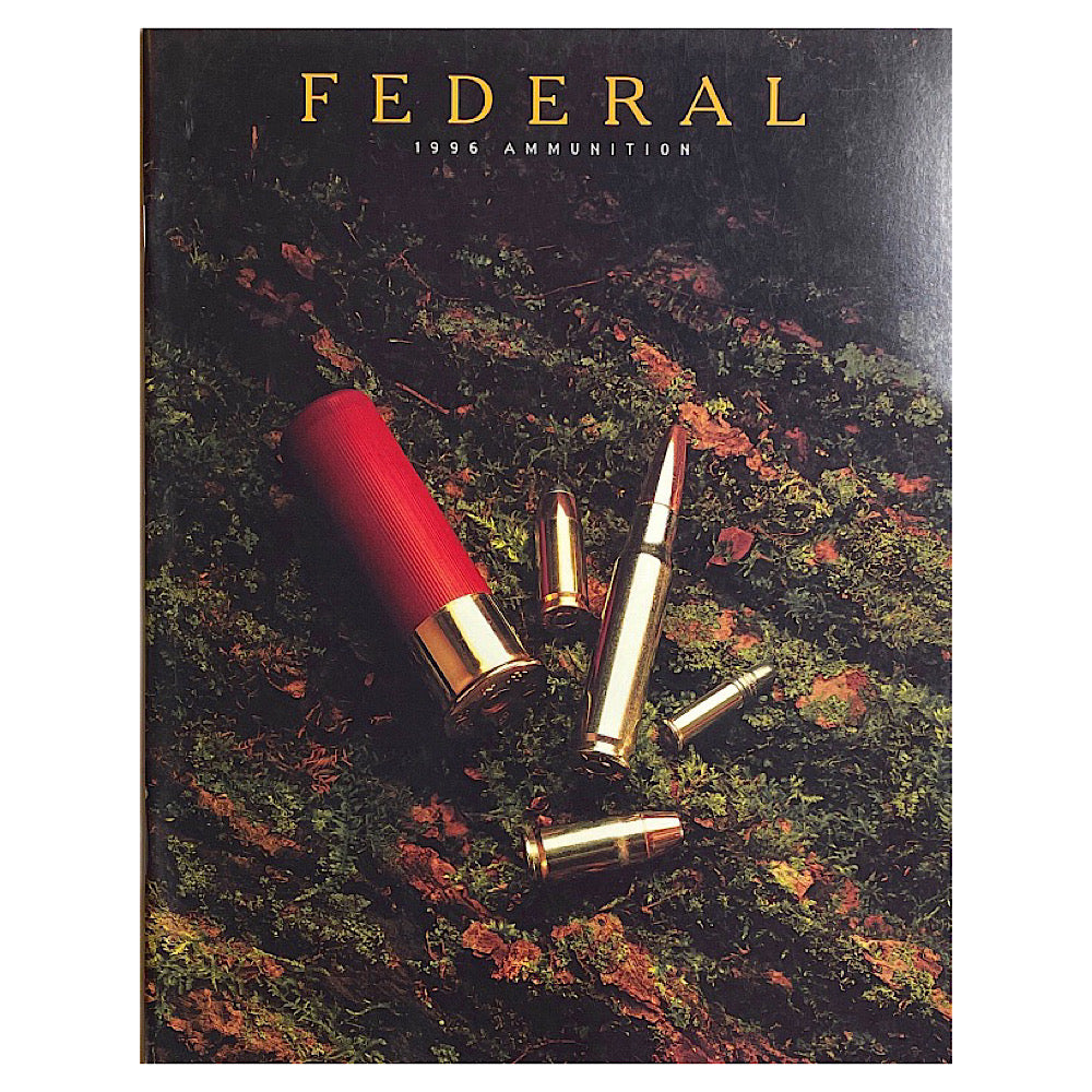 Federal 1996 Ammunition Catalog 39 pgs Canada Brass