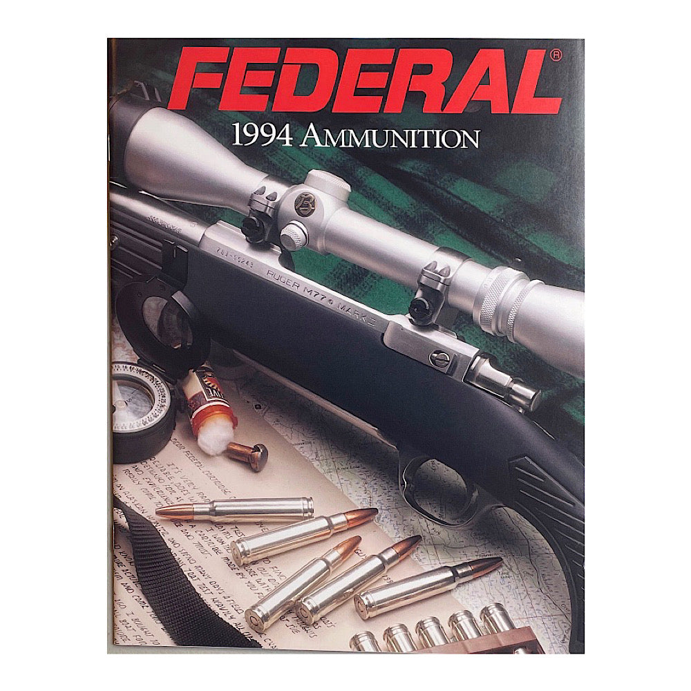 Federal 1994 Ammunition Catalog 31 pgs Canada Brass