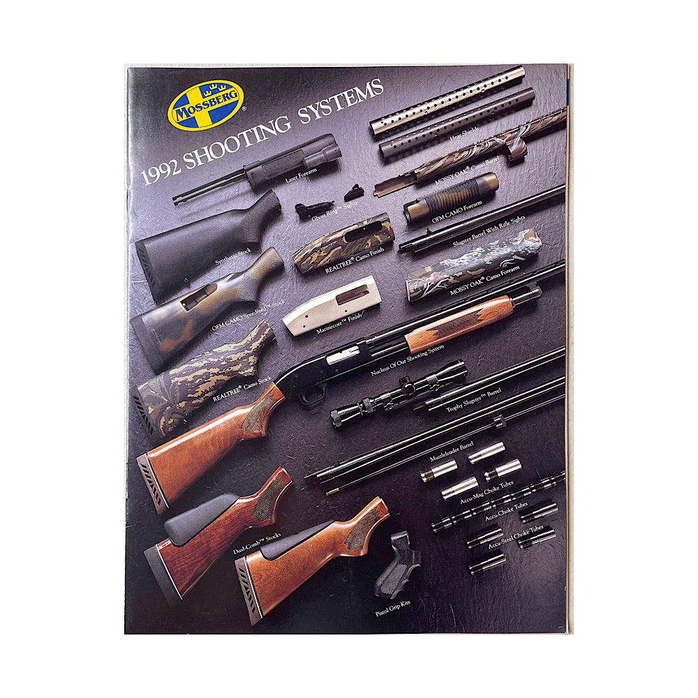 Mossberg 1998 Catalogue, Mossberg 1992 Shooting System Catalogue - Canada Brass - 