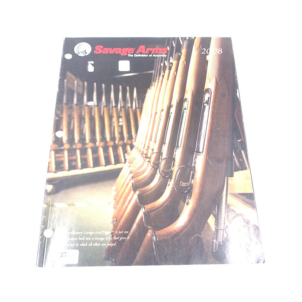 Savage Arms 2008 Catalog (3 hole punch)