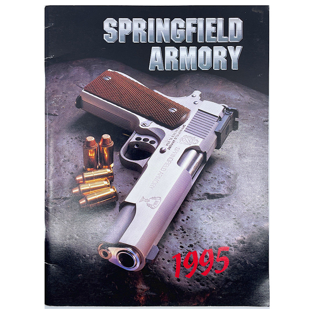 Springfield Armory 1995 Catalogue S.B. 43 pgs Canada Brass