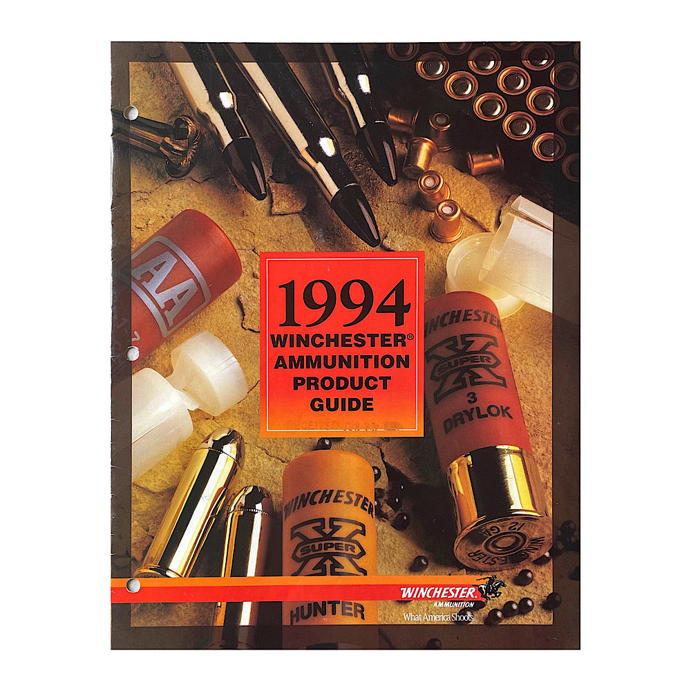 Winchester 1994 Ammunition (3 Hole Punch) Catalogue - Canada Brass - 