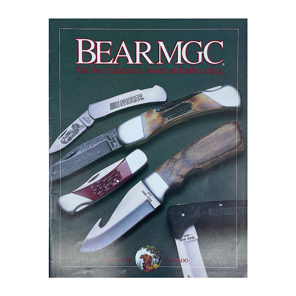 Bear MGC Knife Catalog 1993 Dealer Catalog S.B. 15 pgs