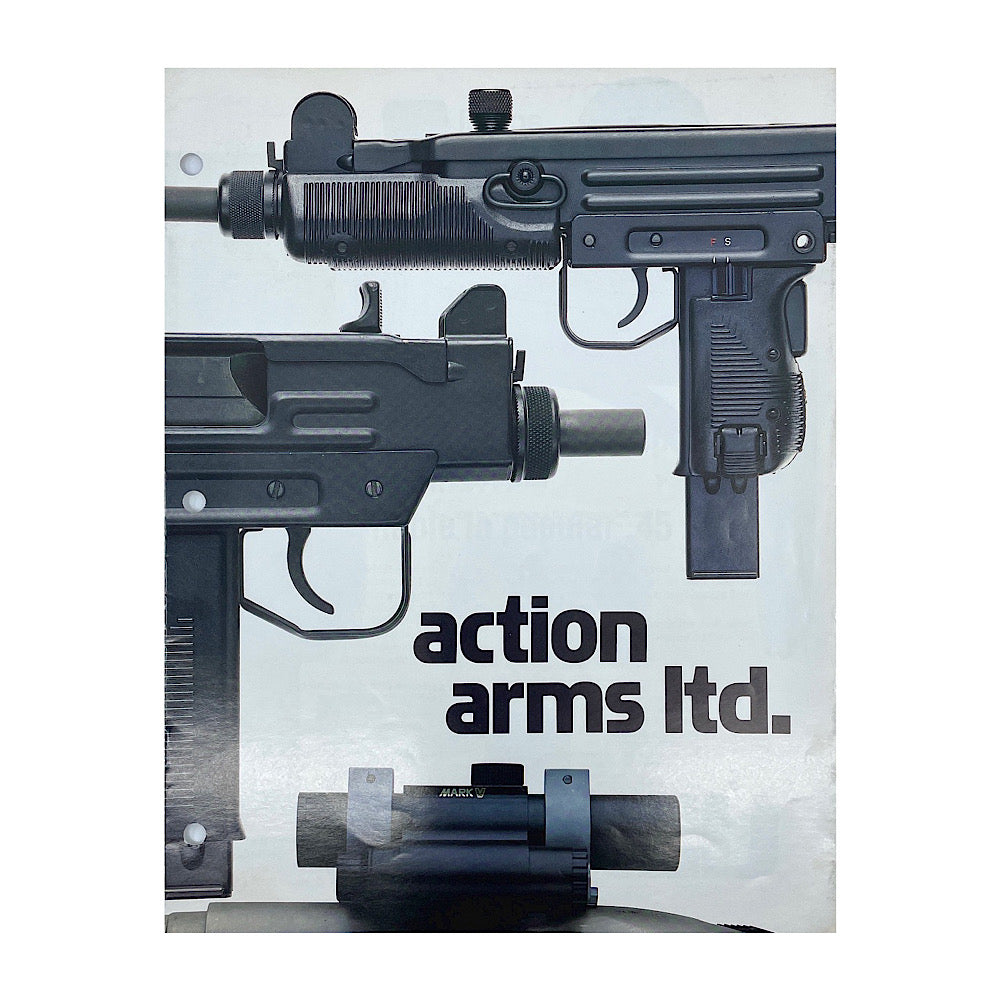 Action Arms Ltd. Uzi pamphlet (3 hole punch)