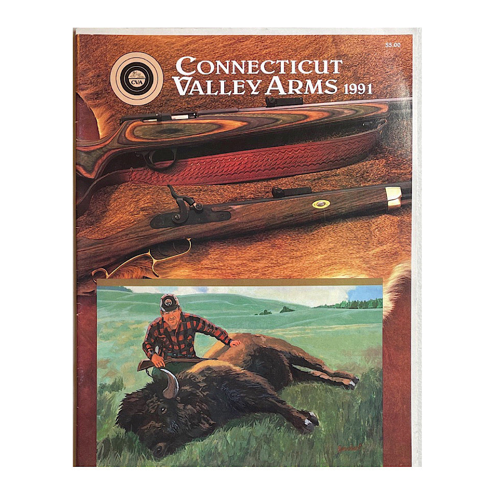Connecticut Valley Arms 1991 Catalog 35 pgs price list included - Canada Brass - 