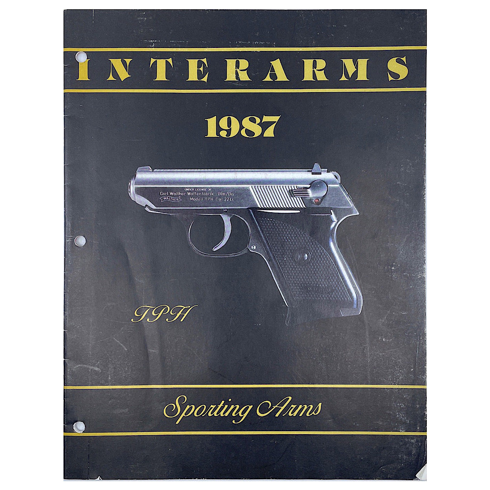 Interarms 1987 Sporting Arms Walther Mauser Astin Rossi MK X Rifle (small tear on back)