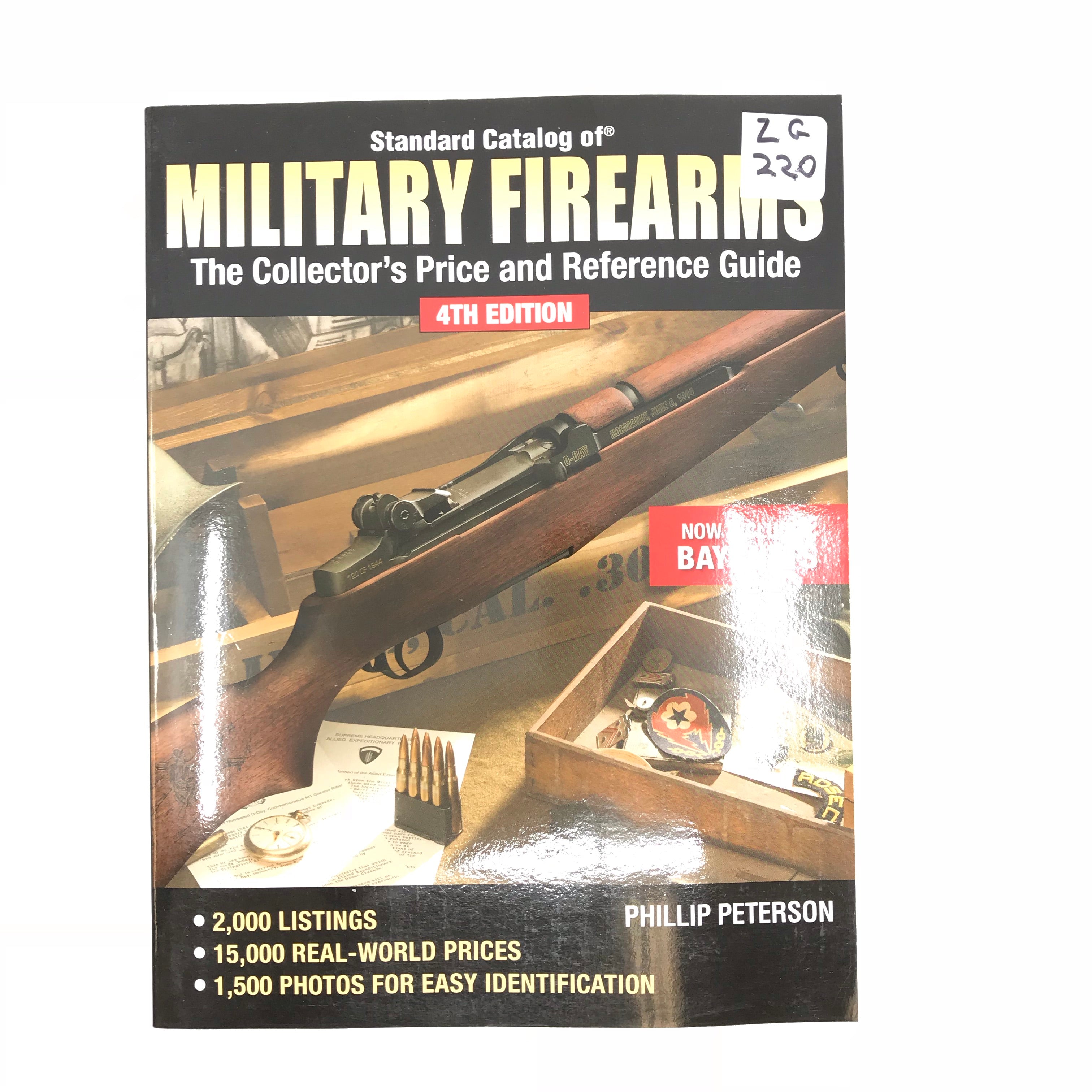 Standard Catalog of Military Firearms 4th ed Canada Brass