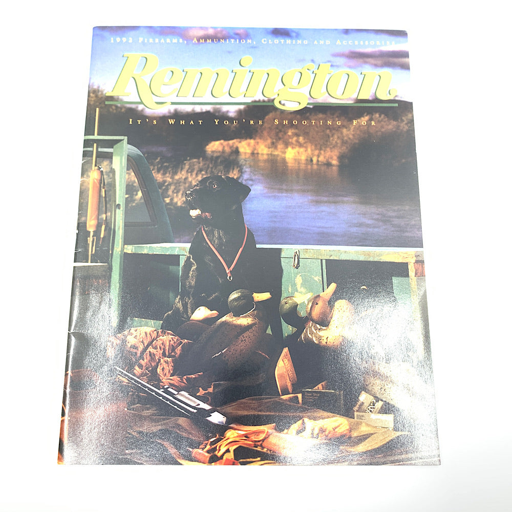 Remington 1992 Firearms, Ammunition, Clothing and Accessories Catalog