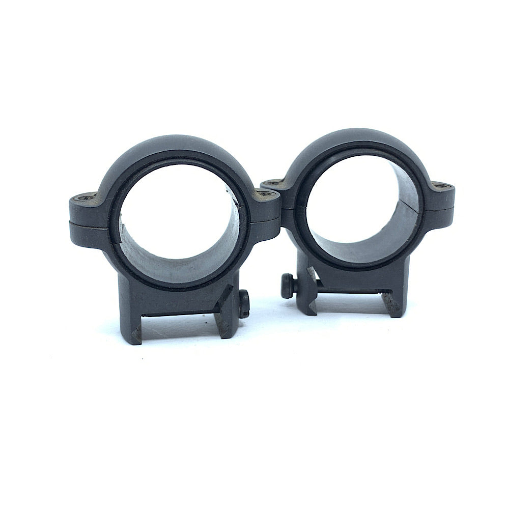 One Set Burris 1" Steel Scope Rings For Weaver Compatible Or Picatinny Base