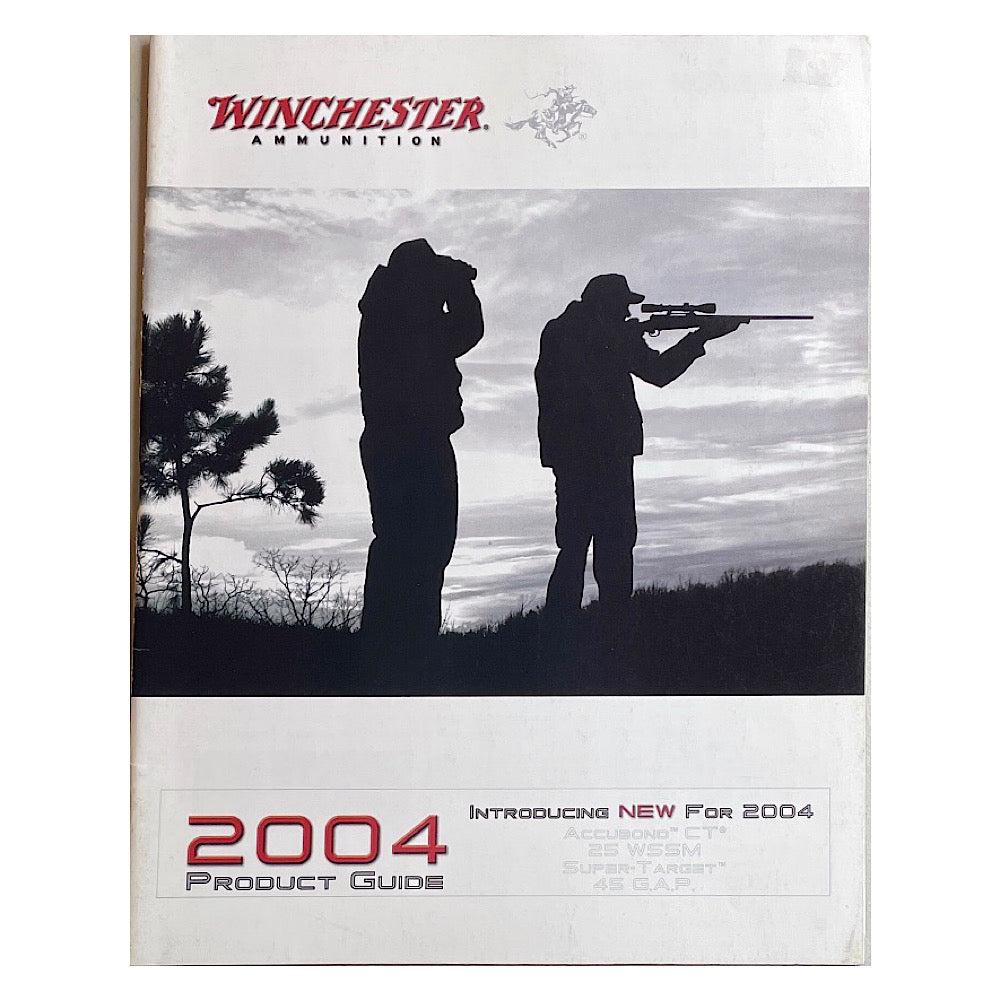 Winchester ammunition 2004 Product Guide 39 pgs - Canada Brass - 
