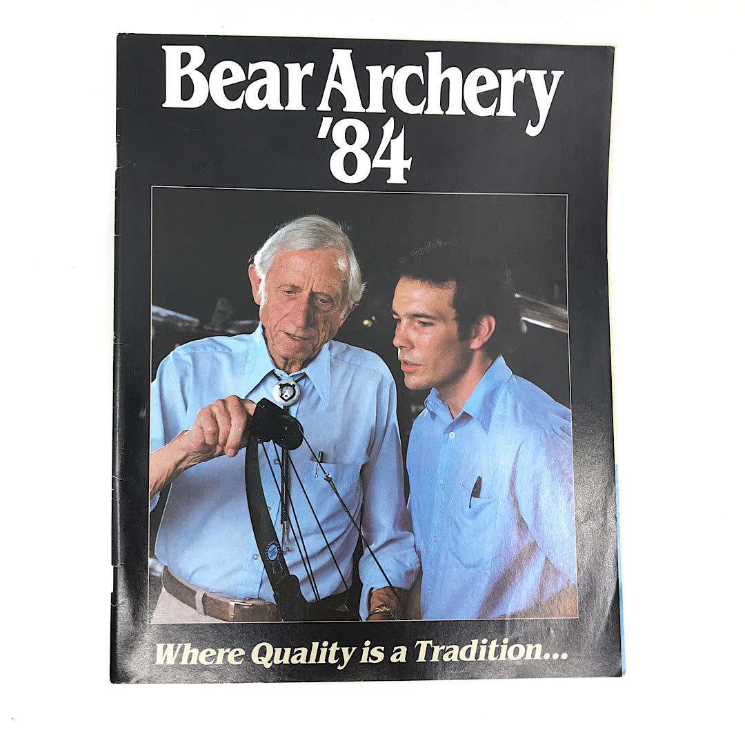 Original Bear Archery 1984 Catalogue