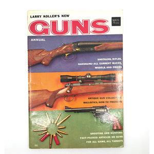 Larry Kohlers 1959 and 1962 Guns Annual ca SB 128 pgs Larry Kohlers Guide to handgun 1962 128 pgs