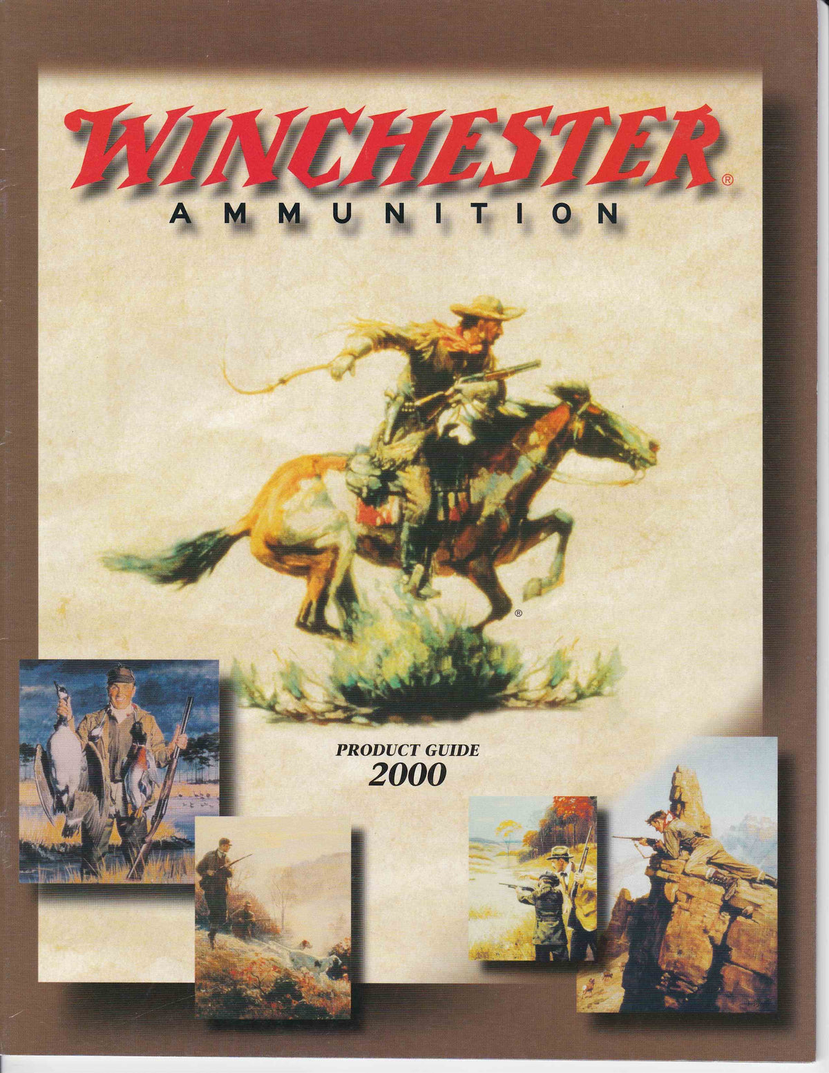 Winchester Ammuntion Catalogues 1998, 1999, 2000, 2001 - Canada Brass - 