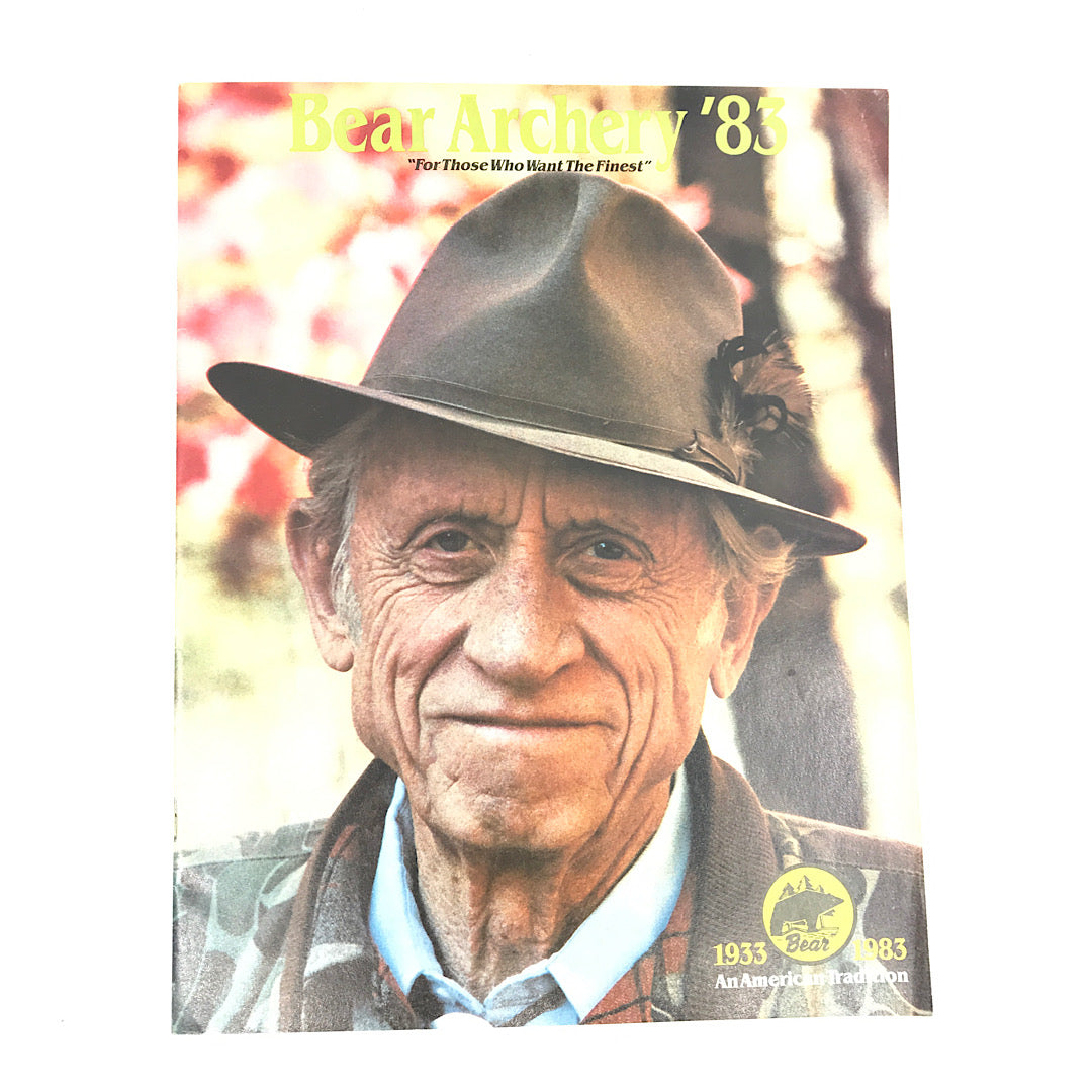 Original Bear Archery 1983 Catalogue