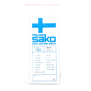 Finland Sako Bolt Action Rifle Pamphlets