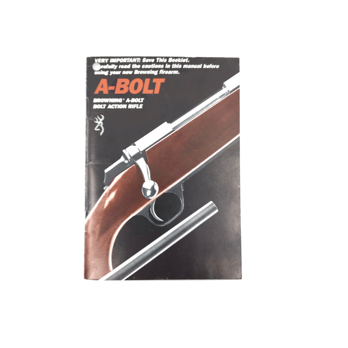 Browning A-Bolt Bolt Action Rifle Manual (1989)