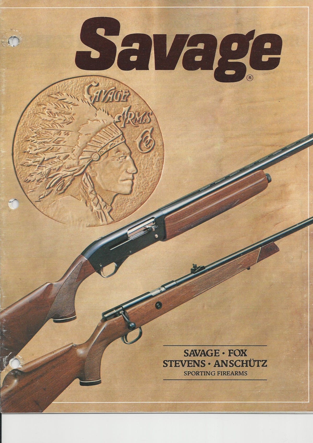 Savage Sporting Firearms 1981 Catalogues,Catalogues &amp; Brochures- Canada Brass