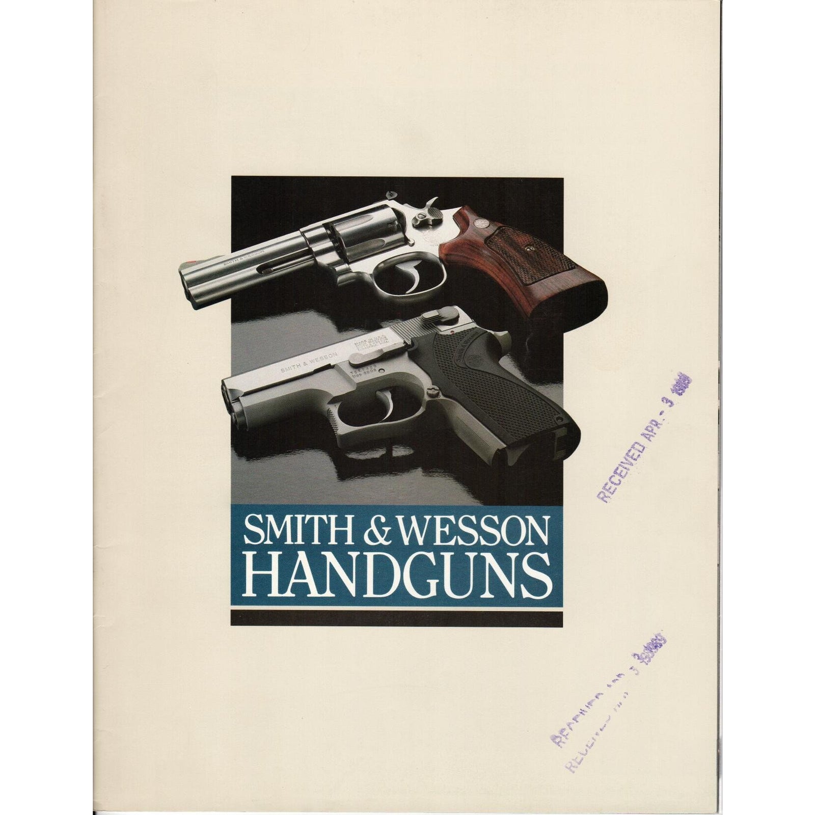 Smith & Wesson Handguns 1989