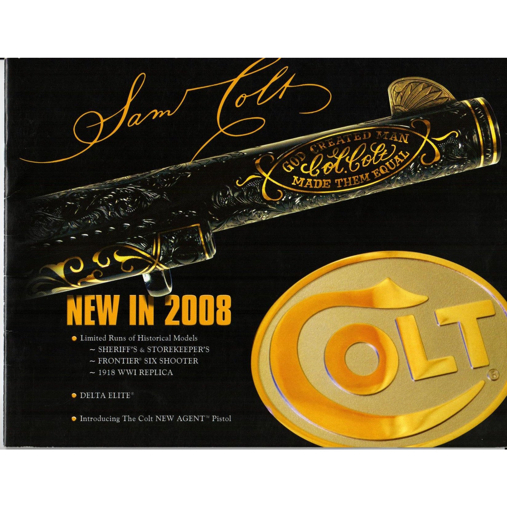 Colt New in 2008 Catalogue