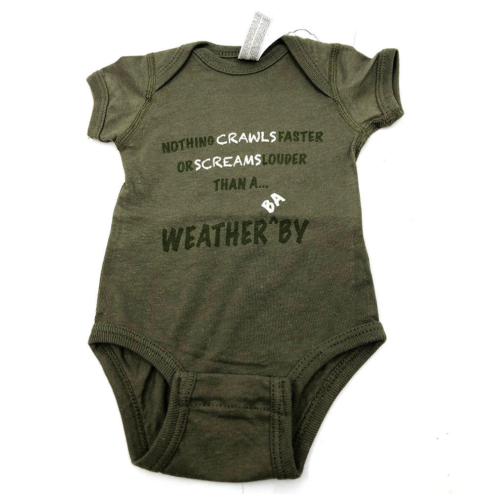 Weatherby Baby Onesie - Canada Brass - 