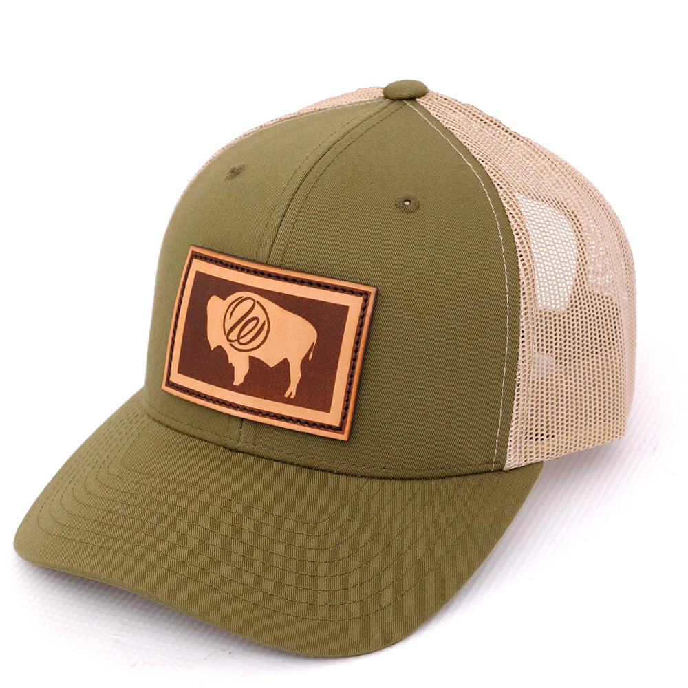 Weatherby Wyoming Flag Patch Hat - Canada Brass - 